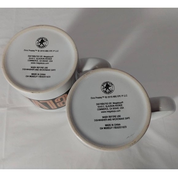 ELVIS Mugs | Two Matching | Never Used | Free USA Shipping - Picture 4 of 7
